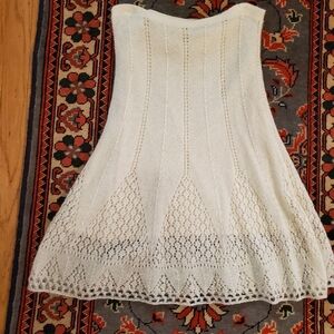 Kimchi Blue Cream A-Line Skirt